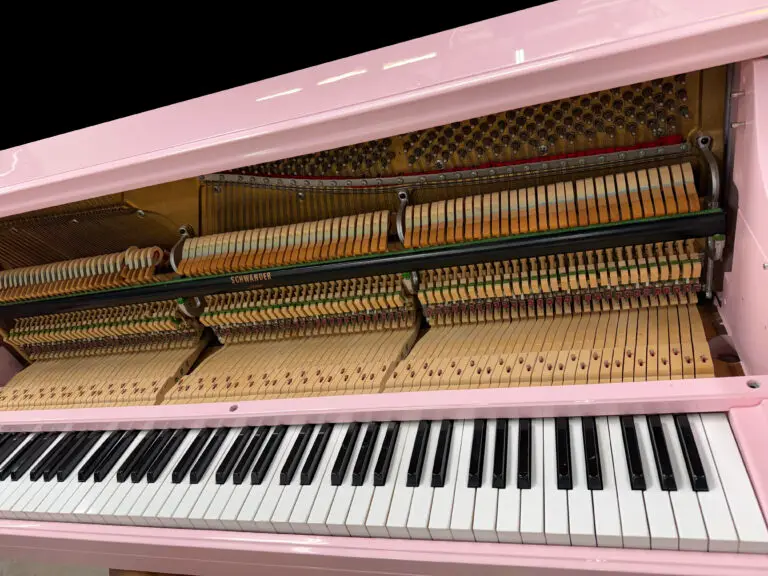 1972 Kimball Upright Serial 817421_High Gloss Pink for Lisa Burdette_5533